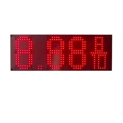 Evershine 13 Inch LED Gas Price Signs Outdoor 7 Segment LED Gas Price Sign Remote Control