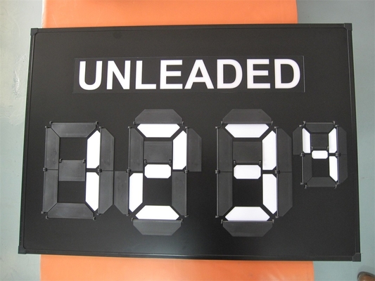 IP65 Gas Station Digital Price Signs Light Transmission LED Price Board