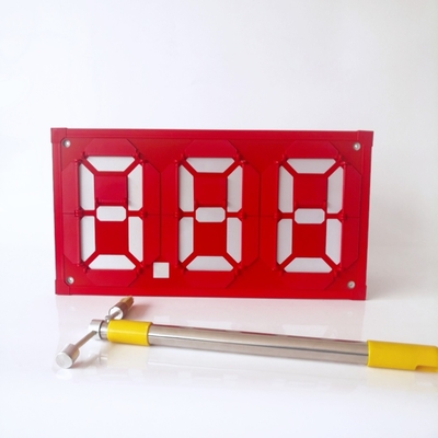 Red Magnetic Flip Digital Price Sign 8.88 Gas Station Price Board