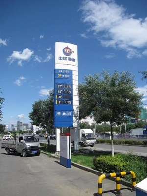Magnetic Flip 7 Segment Digital Message Display Board Petrol Station Gas Price Display