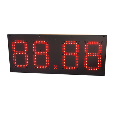 8.88 Gas Station LED Price Display IP65 Waterproof LED Oil Price Display