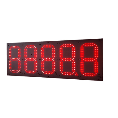 13'' Bright White Waterproof LED Gas Price Signs With RF Remote Control