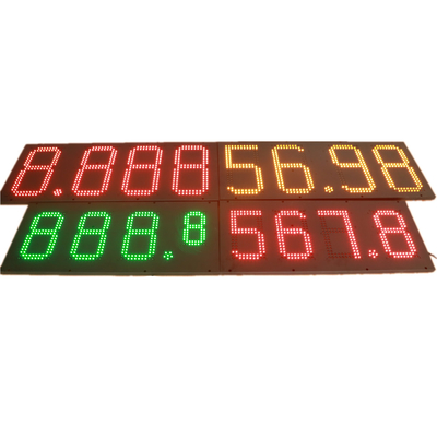 8.888 Waterproof LED Display Board Gas Station Price Sign Digital Split Flap Display