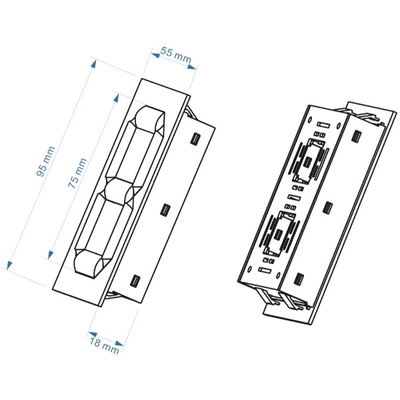 Outdoor Petrol Station Price Signs ASA Injection Molding Digital Price Sign