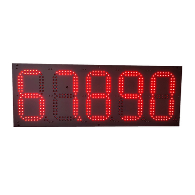 IP65 Outdoor Led Gas Price Changer Gas Station Led Price Sign 820*310*25mm